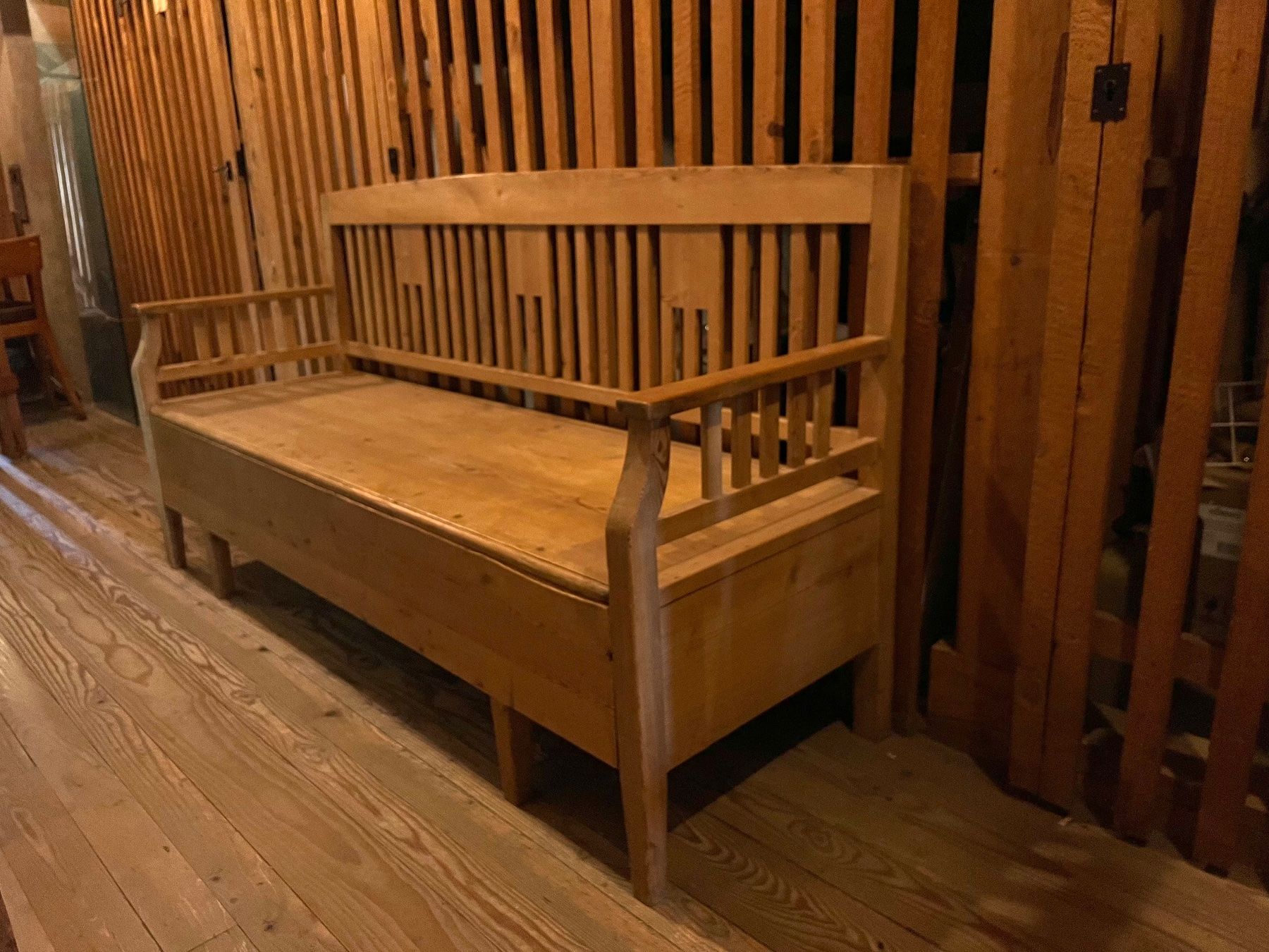 Panchine: Dänische, antike Küchenbank – Usato da Luzern venduto da remiti 1