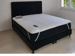 Bettgestell, 180cm x 200cm, Navy