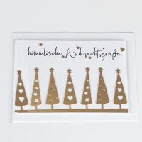 WEIHNACHTSBÄUME STANZSCHABLONE