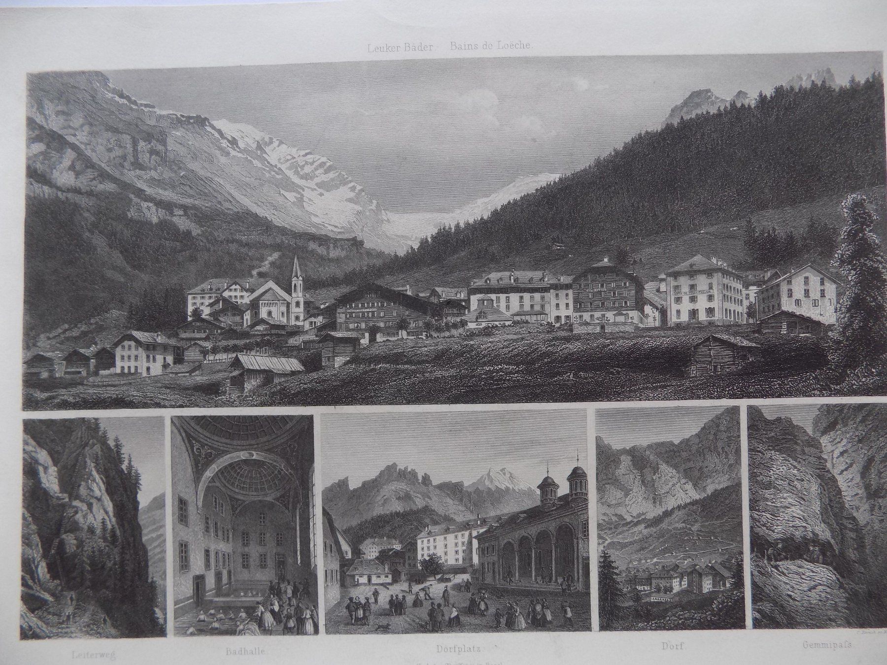 Gravures: Leuk Souvenir – D'occasion à Risch par Rischli15 2