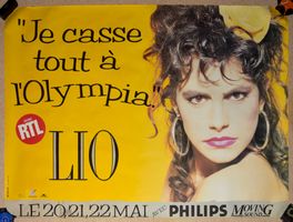Affiche Originale LIO Olympia 1987