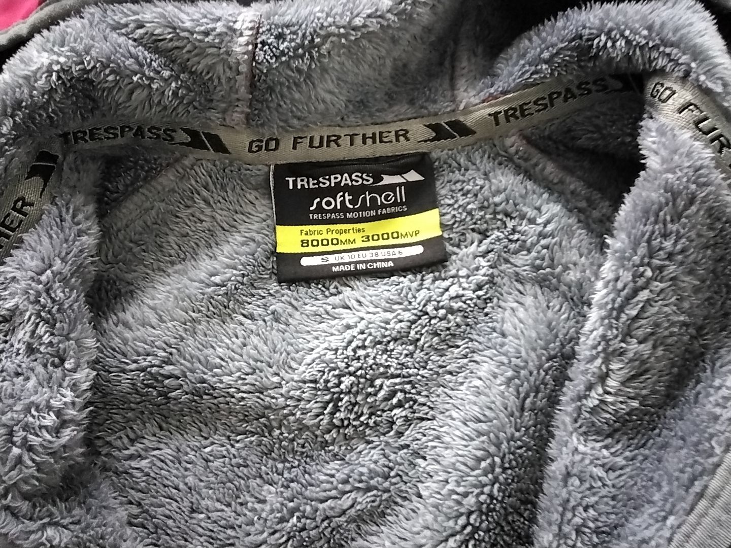 Jacken: Softshelljacke mit Teddyfutter Gr. S Damen Trespass – Gebraucht aus Balterswil von Meerdeern 3