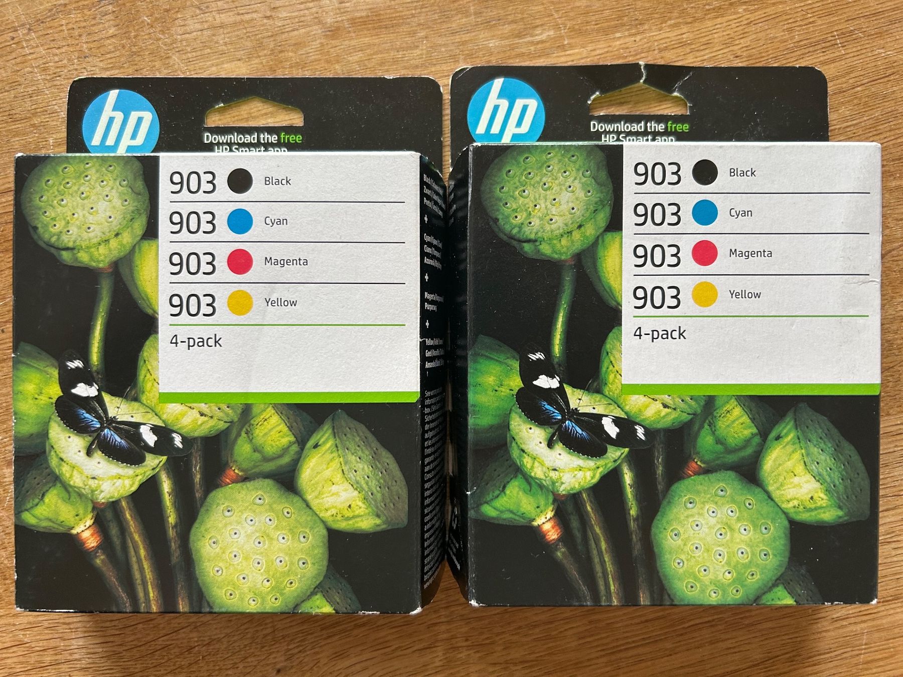 Hewlett Packard Cartucce per stampanti & toner: HP 903 Druckerpatronen 4-pack - 2 Stück – Nuovo e nell'imballaggio originale da Oberwil b. Zug venduto da design_at_work