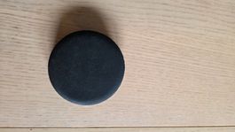Eishockey Puck aus schwarzem Gummi (weich)