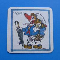 Waggis Bierdeckel Cardinal