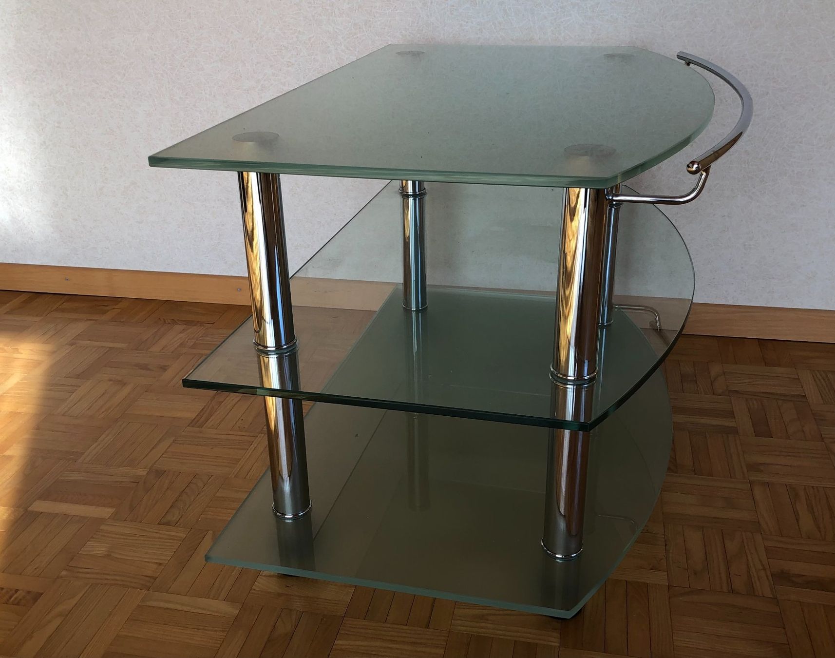 Mobili TV: TV Tisch Chrom / Glas – Usato da Oberurnen venduto da rol_d5yj 2