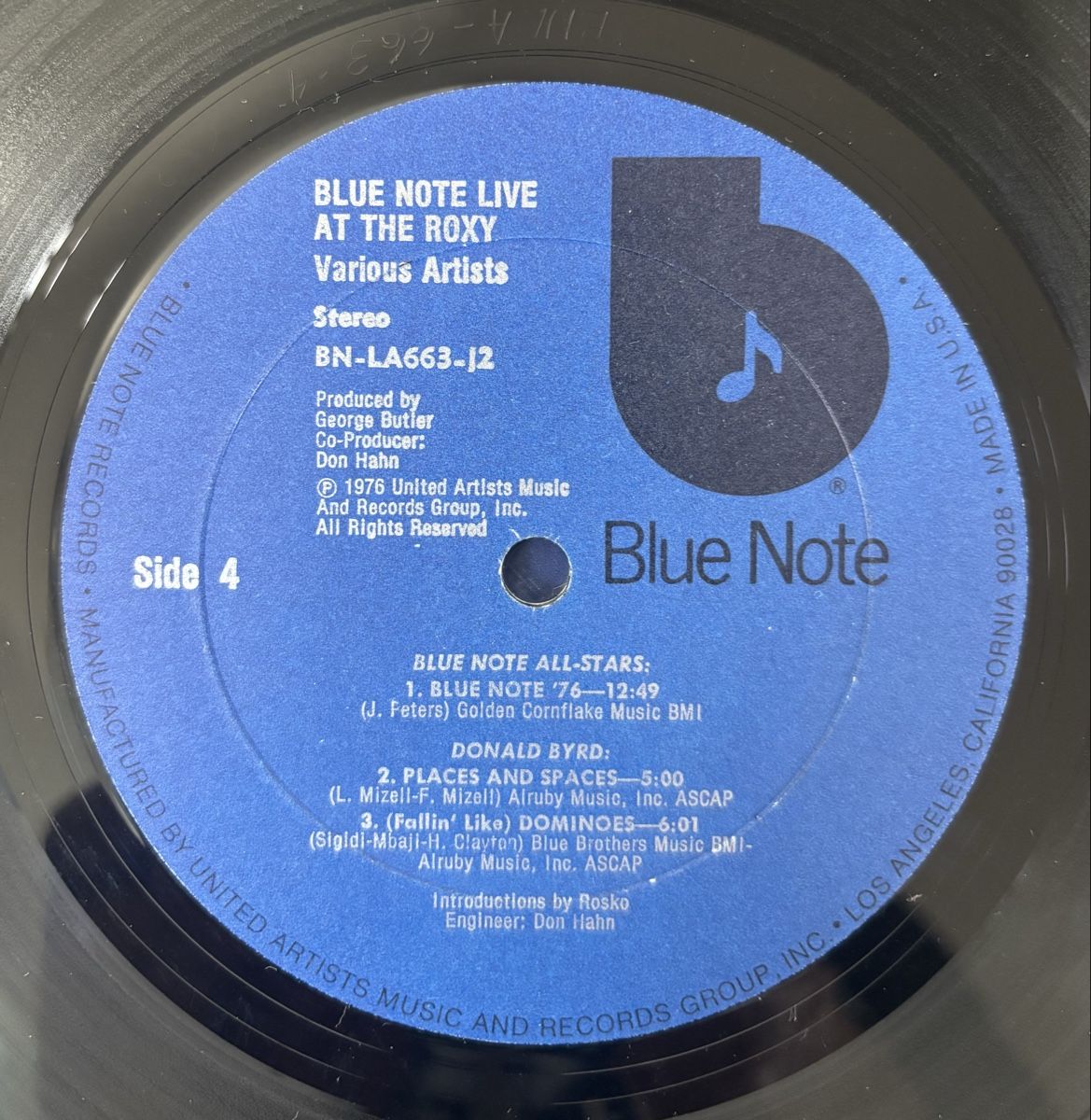 Dischi in vinile: Blue Note Live At The Roxy 2 x Vinyl VG+/VG+ – Usato da Neuchâtel venduto da Deivid2 6