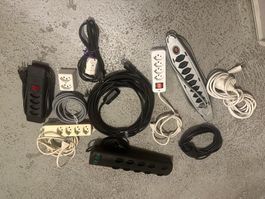 Stromkabel Verlängerungskabel Adapter Stecker
