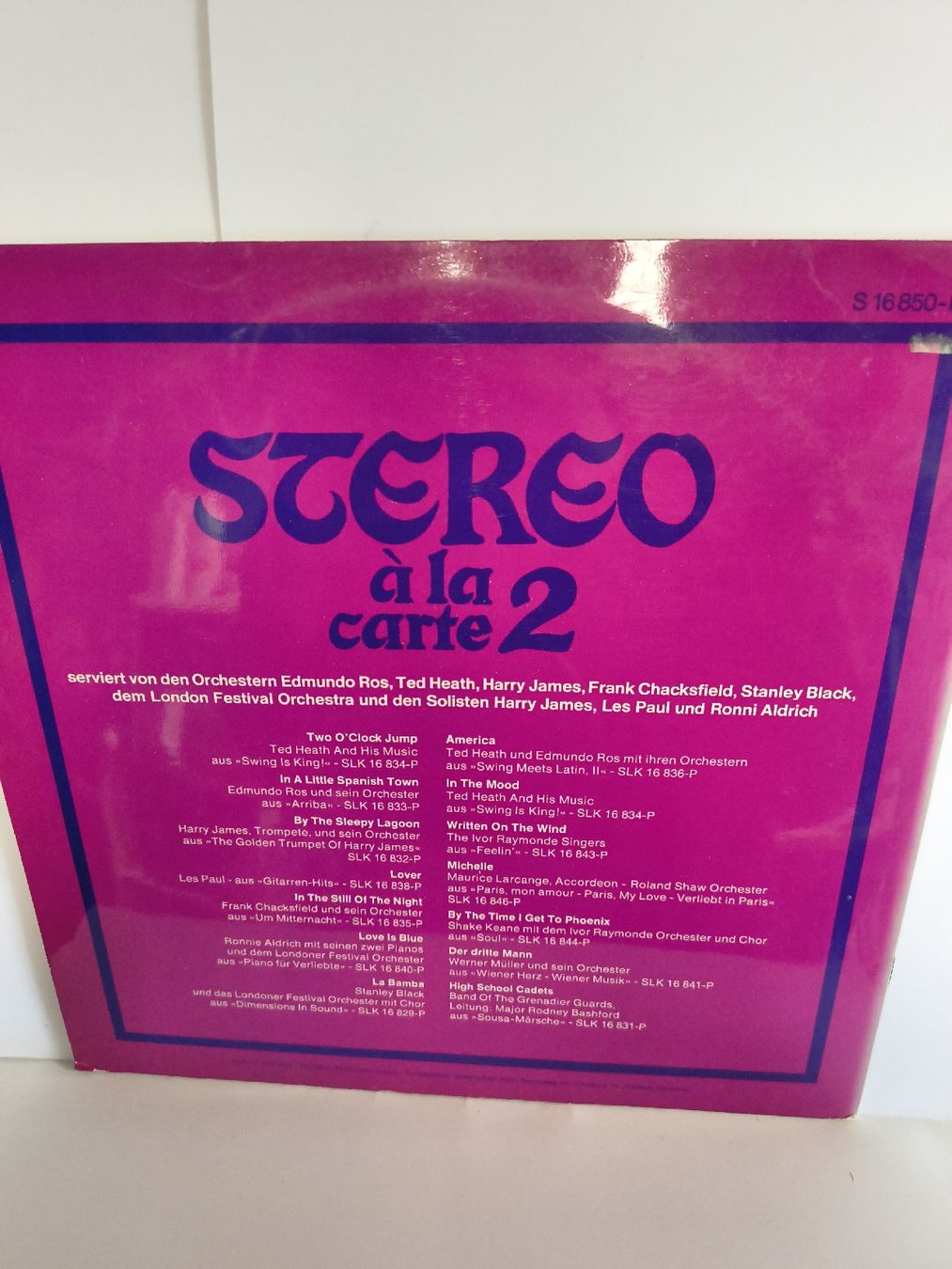 Schallplatten: Stereo a la Carte 2 Schallplatte Phase 4 Decca LP – Gebraucht aus St. Gallen von Bir_Rer 1