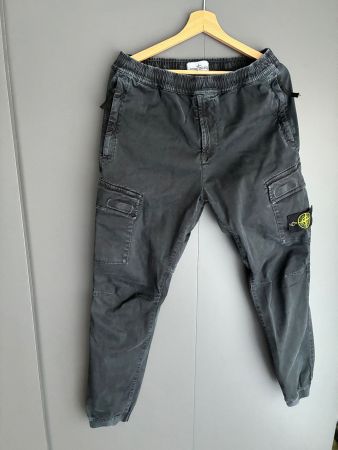 Stone Island Cargo Hose Dunkelgrau / Schwarz W32
