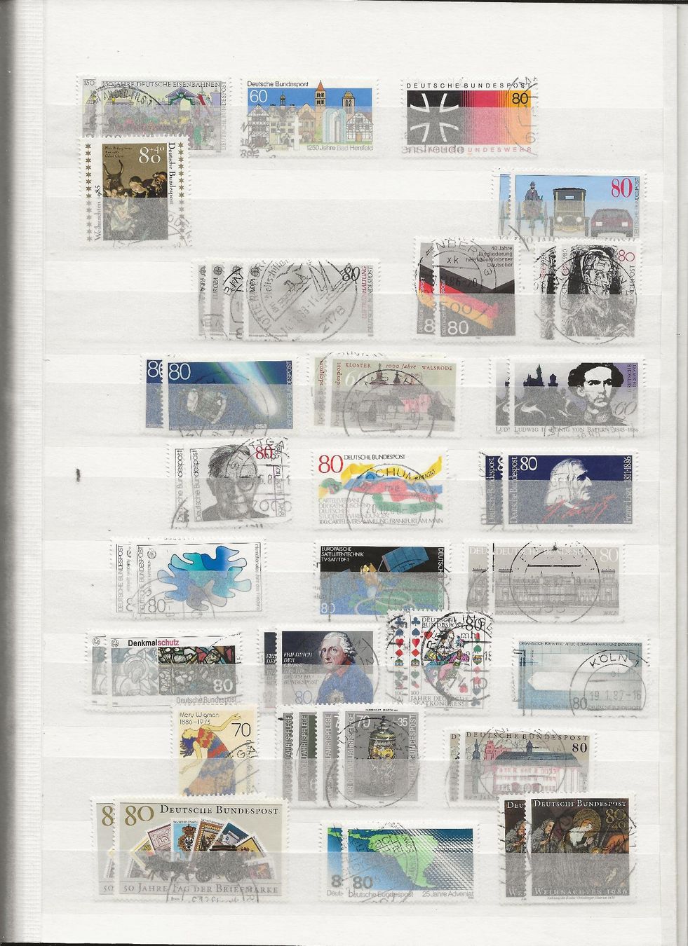 Tous les timbres: Marken Deutschland BRD gestempelt – D'occasion à Au ZH par xelagreb01 8