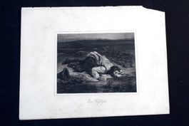 8x Stiche, Radierungen, Lithographien. 1820 - 1880