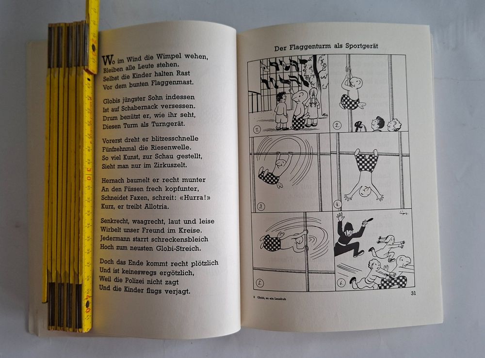 Globi so ein Lausbub 1 Aufl 1971 unbemalt sehr schöner Z (Gebraucht