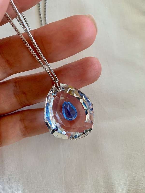 Swarovski Ketten: Swarovski Kette mit Anhänger – Gebraucht aus Triesen von atos87 1