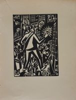 Frans Masereel, Holzschnitt, 1927