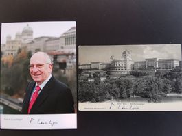 Autogramm  Couchepin   Bundesrat