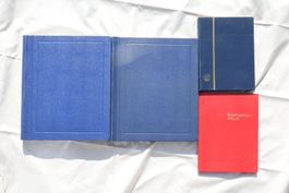 25 schöne leere Briefmarkenalben