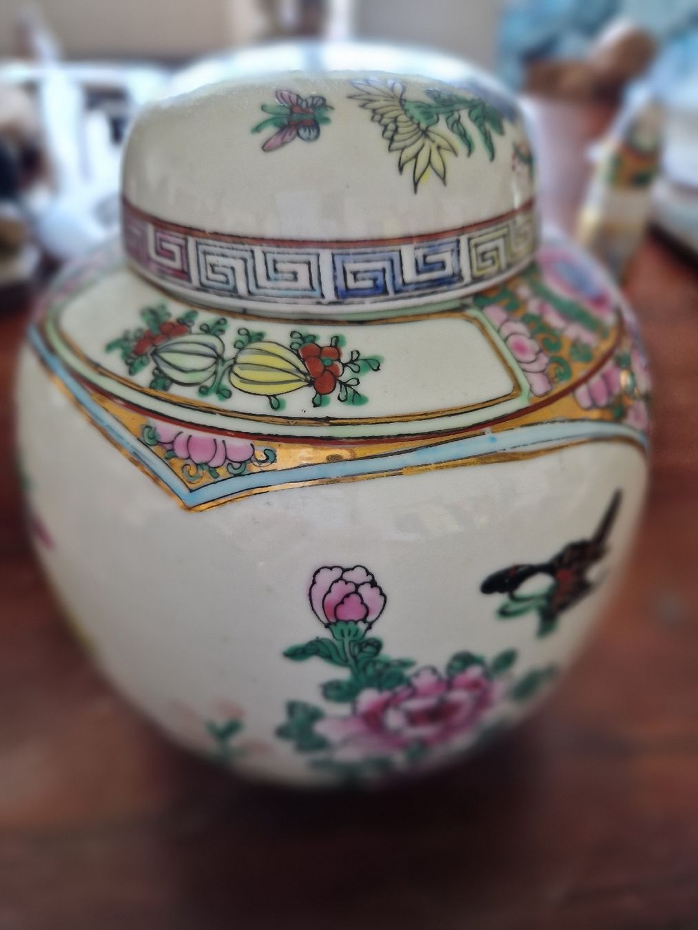 Vasi & Recipienti: Boden Deckel Vase China handgemalt – Usato da Jona venduto da HappyHappyHappyHappy 1