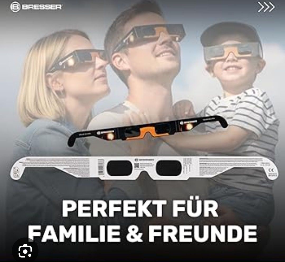 Occhiali & Lenti: Bresser Solar Eclipse Sonnenfinsternis-Brille – Nuovo e nell'imballaggio originale da Zermatt venduto da aventure_10 5
