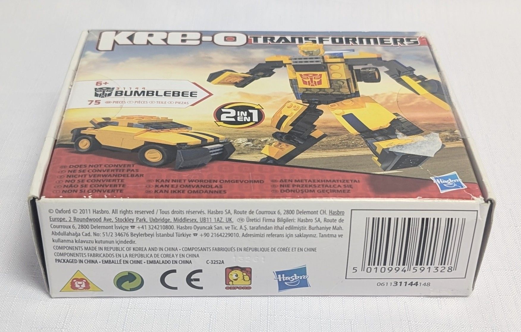 Hasbro Giocattoli: Neu & OV - Kre-o Transformers - 31144 Bumblebee – Nuovo e nell'imballaggio originale da Wängi venduto da ABIZONE-86 2