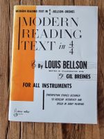LOUIS BELLSON MODERN READINGIN 4/4 SCHLAGZEUG LEHRMITTEL 