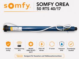 Somfy Altus 50 RTS 40/17 absolute Neuware 50 mm ø Rohrmotor