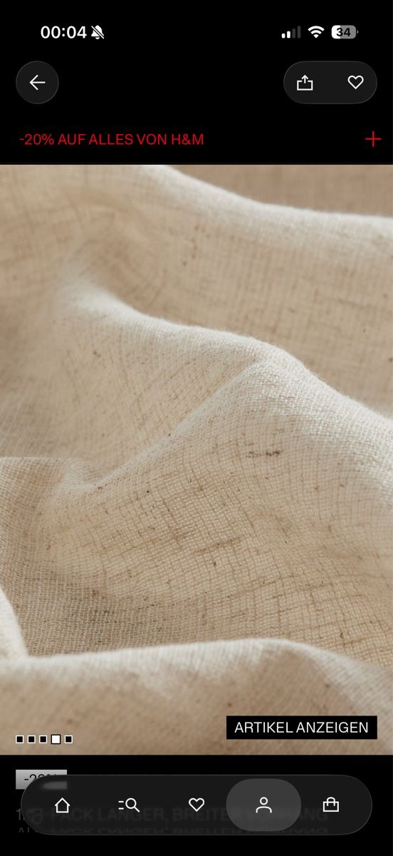 Vorhänge: Vorhang Leinen beige 2x 250x300  – Neu (gemäss Beschreibung) aus Baden von ena_2dy5 3