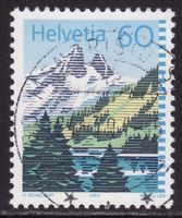 SBK-Nr. 837 (Lac de Tanay 1993) gestempelt