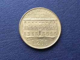 Sehr schöne 200 Lire consiglio di stato 1990