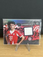 Aleksandar Pavlovic Worn-Patch Topps Bayern München UCL
