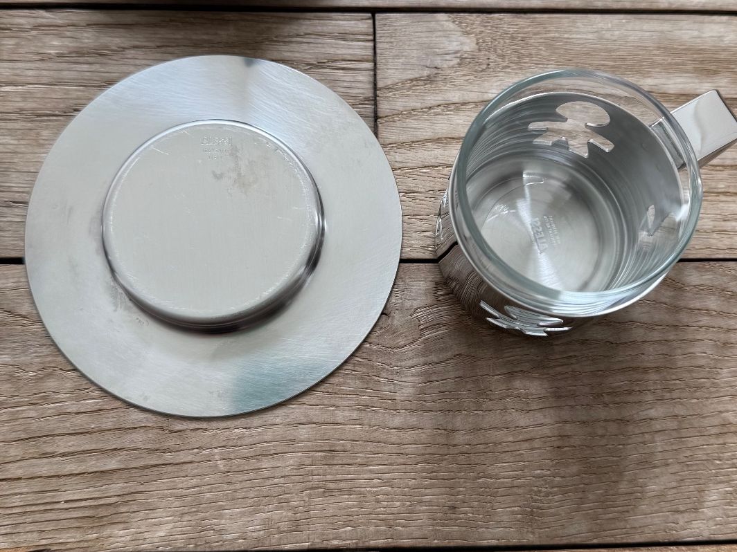 Alessi Set di piatti: 4er Set Espressotassen Girotondo Alessi – Usato da Luzern venduto da Mamutpe 1