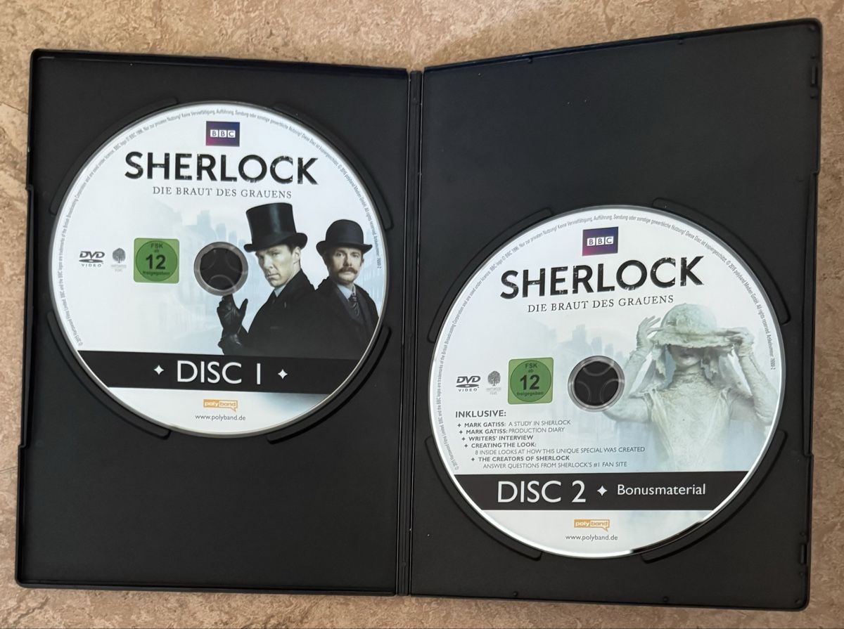 Tutti i DVDs: SHERLOCK DIE BRAUT DES GRAUENS  – Nuovo (secondo la descrizione) da Dietikon venduto da AndreaSch01 2