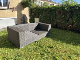 Rattan Garten Lounge 110cmX2