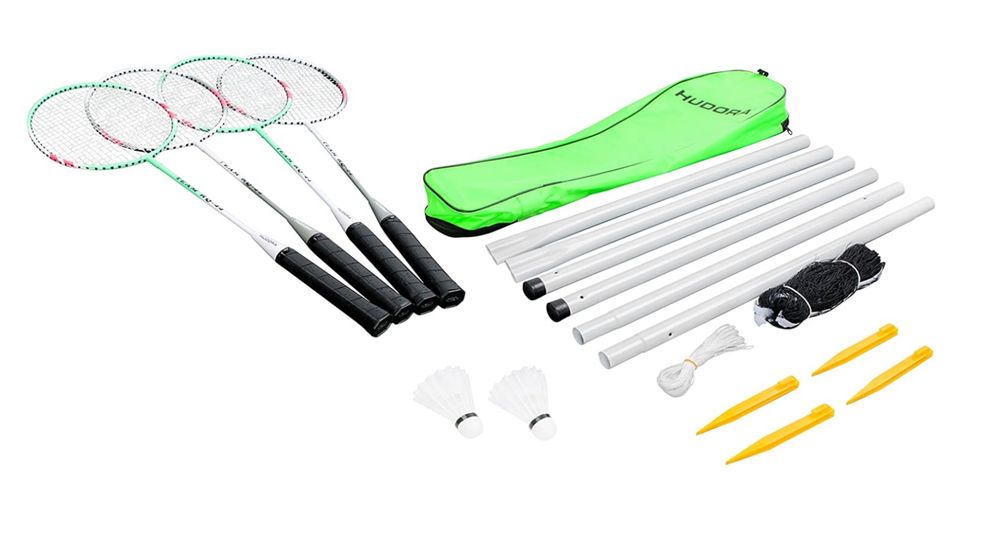 Badminton Trainingsgerät Mit Fernbedienung - Automatischer Rebound-Trainer Für Solo-Training