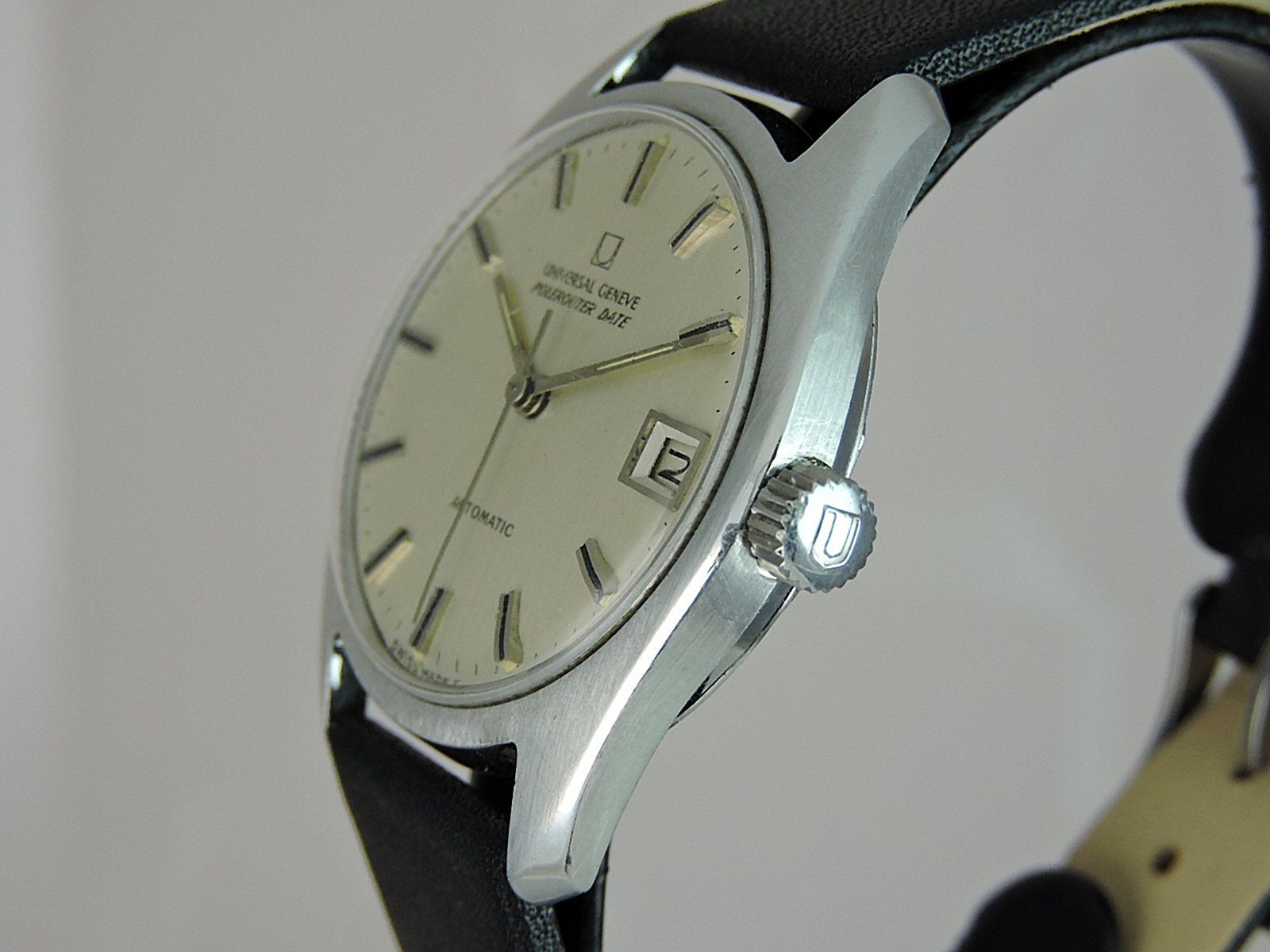 Universal Genève Orologi: 1967 Universal Genève Polerouter Date 869119-07 - Serviced – Usato da Bern venduto da Vintage-Oyster 6