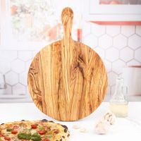 Pizzabrett Olivenholz — Charcuterie Board