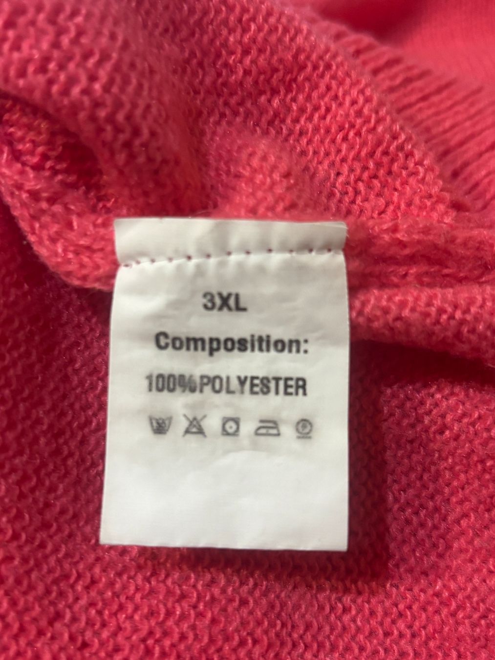 Pullover & Sweatshirts: Pink Strickpulli mit V-Ausschnitt, Oversize, Gr.3XL – Gebraucht aus Wallisellen von AS.TZ. 5