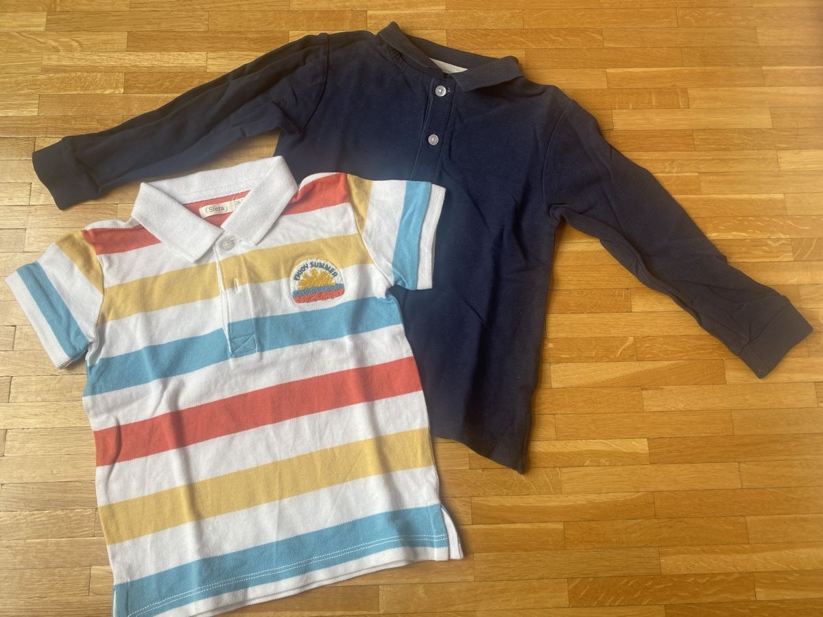 Camicie, T-shirt & Polo: 2 polos. Taille 2-3 ans. – Nuovo (secondo la descrizione) da Chêne-Bougeries venduto da CeliaMate