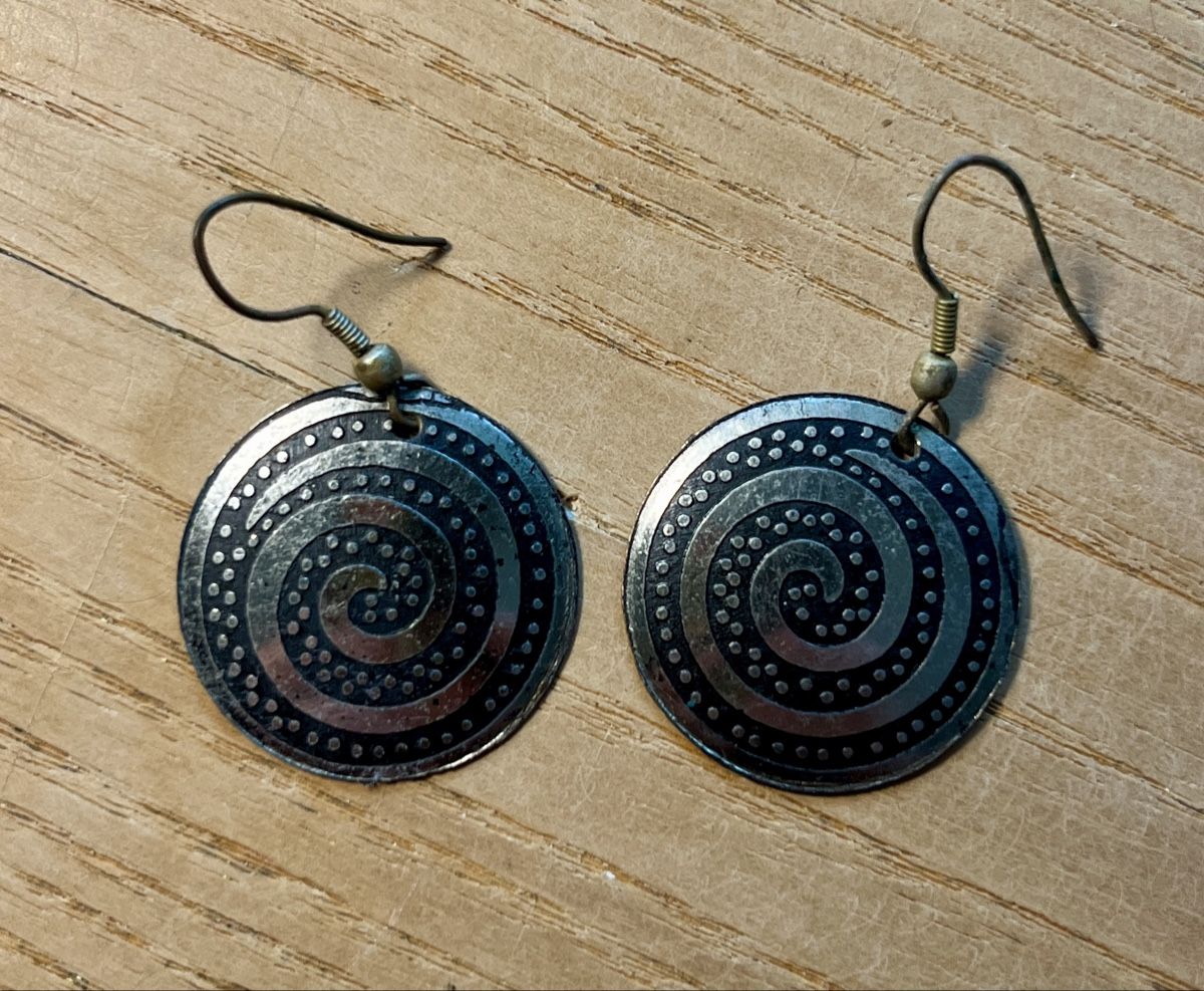 Orecchini pendenti & Orecchini a lobo: Schmuck Ohrringe Spirale Muster 🌀 – Nuovo (secondo la descrizione) da Frauenfeld venduto da Babsi77