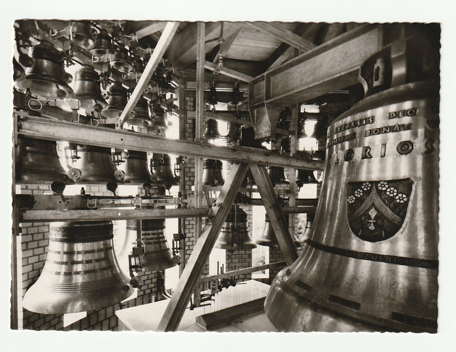 Cartoline postali: Libingen, Glocken Albert Schweitzer-Turm, St. Gallen – Nuovo (secondo la descrizione) da St. Gallen venduto da Ricardo_Deals