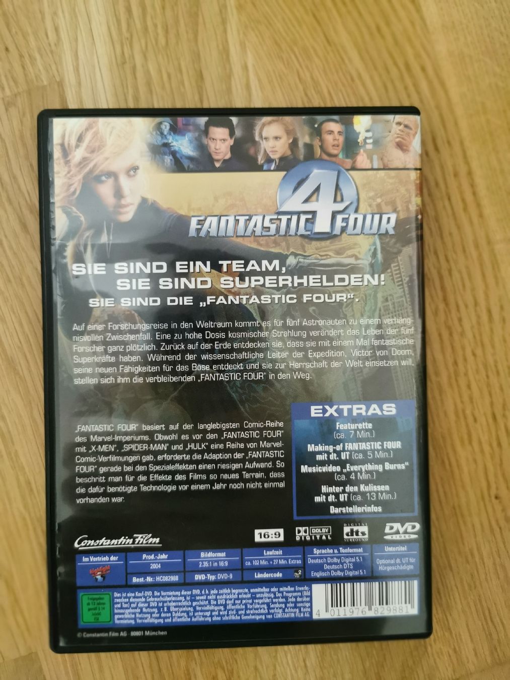 Tutti i DVDs: Fantastic Four - DVD – Usato da Arnegg venduto da michik999 1