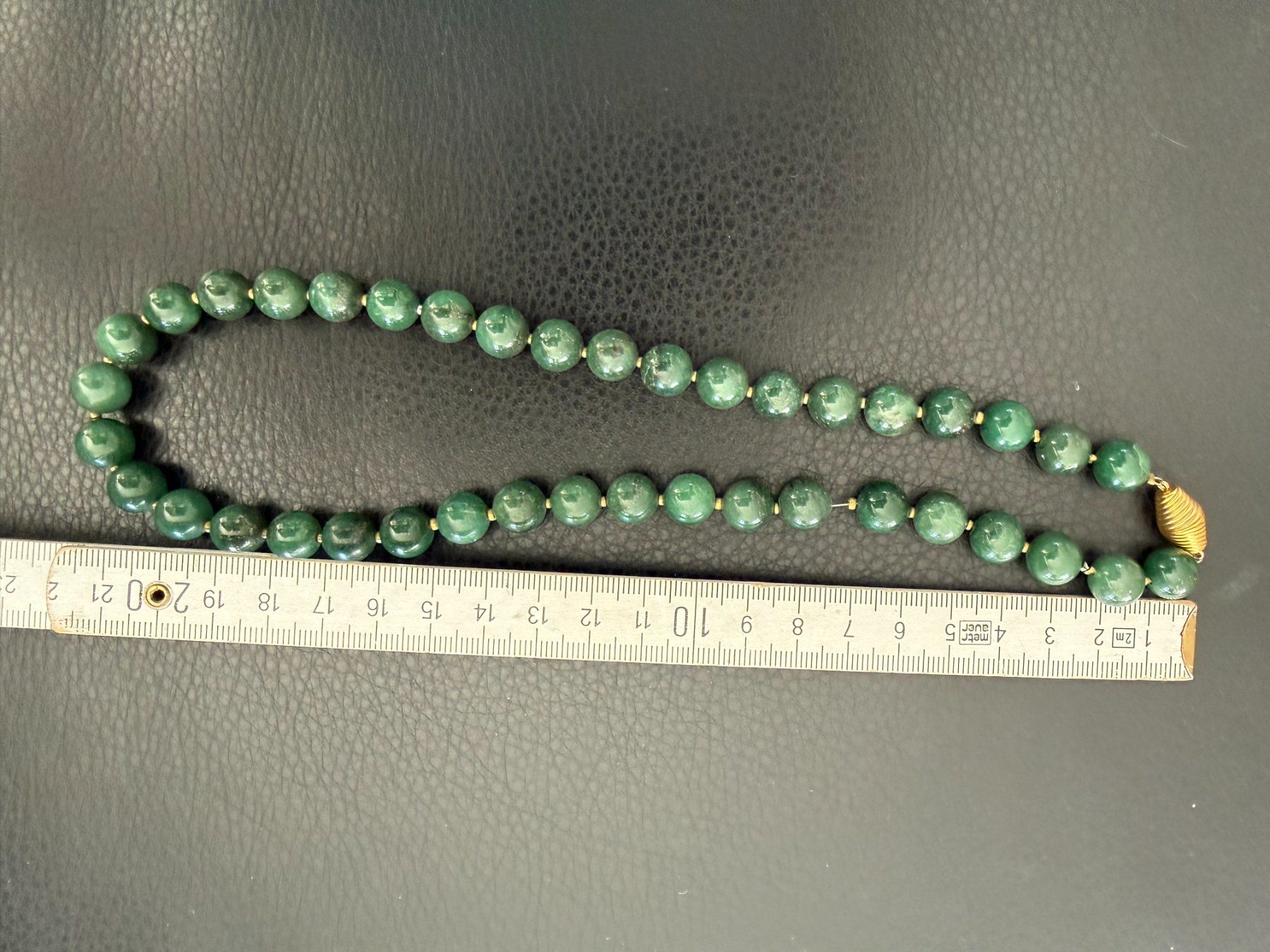 Catenine: Halskette  Malachit  Schmuck  Kette  Collier – Usato da Subingen venduto da ArtBead 5