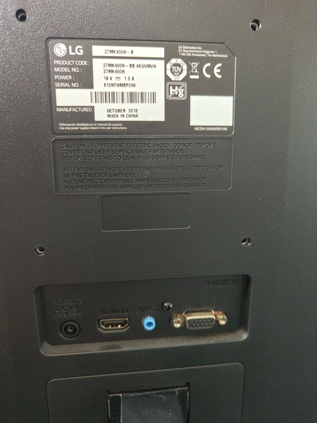 LG Monitor: LG Monitor 27" – Usato da Glattbrugg venduto da kommpass_gmbh 2