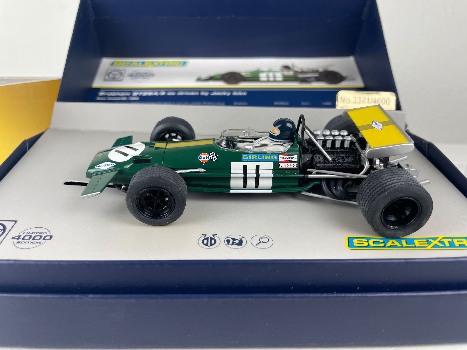 Piste: Scalextric C3588A Brabham BT-26/3 Jacky Ickx #11 – Nuovo (secondo la descrizione) da Genthod venduto da lightyear63