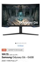 Samsung Odyssey G6 - G65B Monitor 27 Zoll mit Garantie 