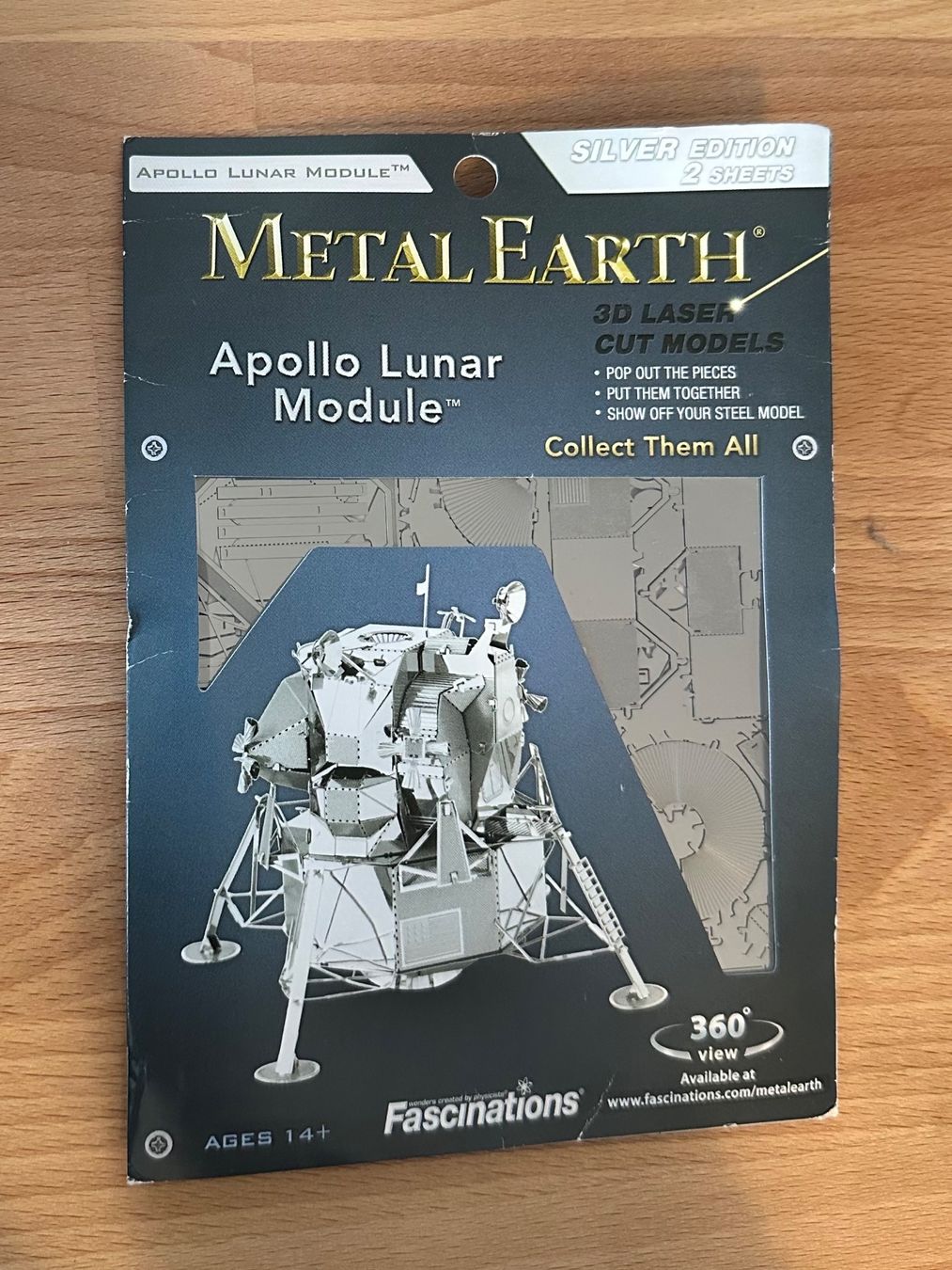 Kit di modellismo & Modellini statici: Metal Earth Apollo Lunar Module 3D Laser Cut Modell – Usato da Bern venduto da Xara_w