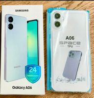 Ungeöffnet Samsung Galaxy A 06 mit 128Gb Farbe:Light Blau
