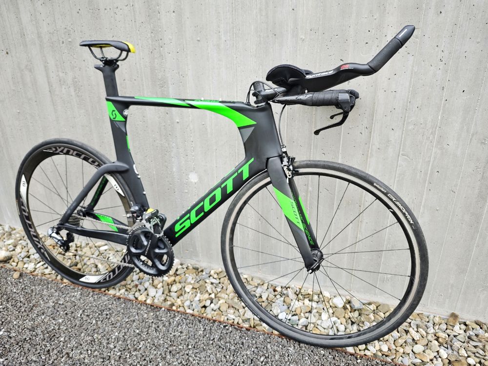 Scott Plasma Triathlon Velo rennvelo bike ultegra di2 L 57cm