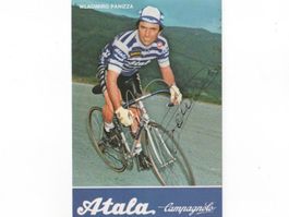 Autogrammkarte von Ex-Radrennfahrer Wladimiro Panizza ITA †