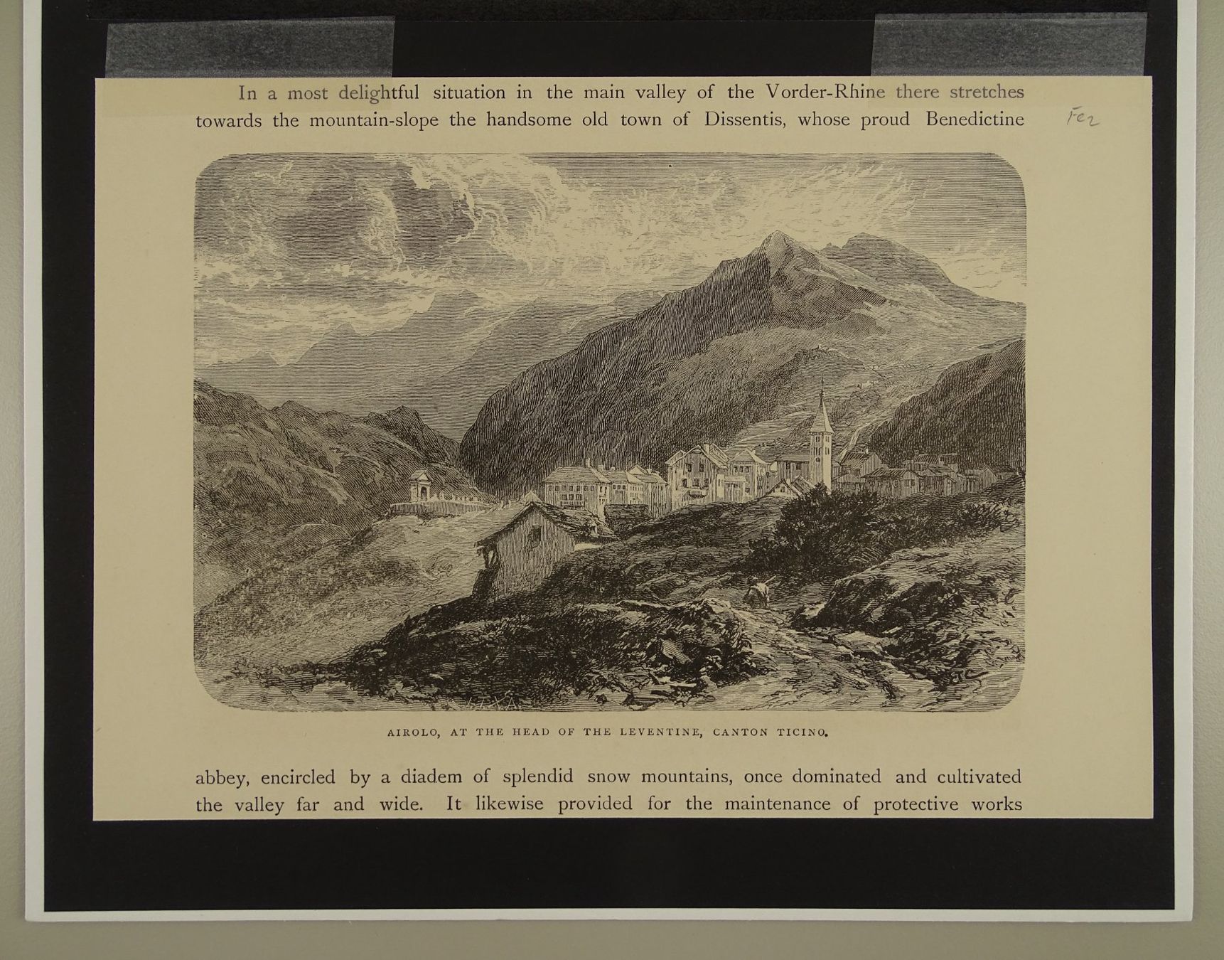 Incisioni: AIROLO, HOLZSTICH 1881 – Usato da Grüningen venduto da Kartensammler 3